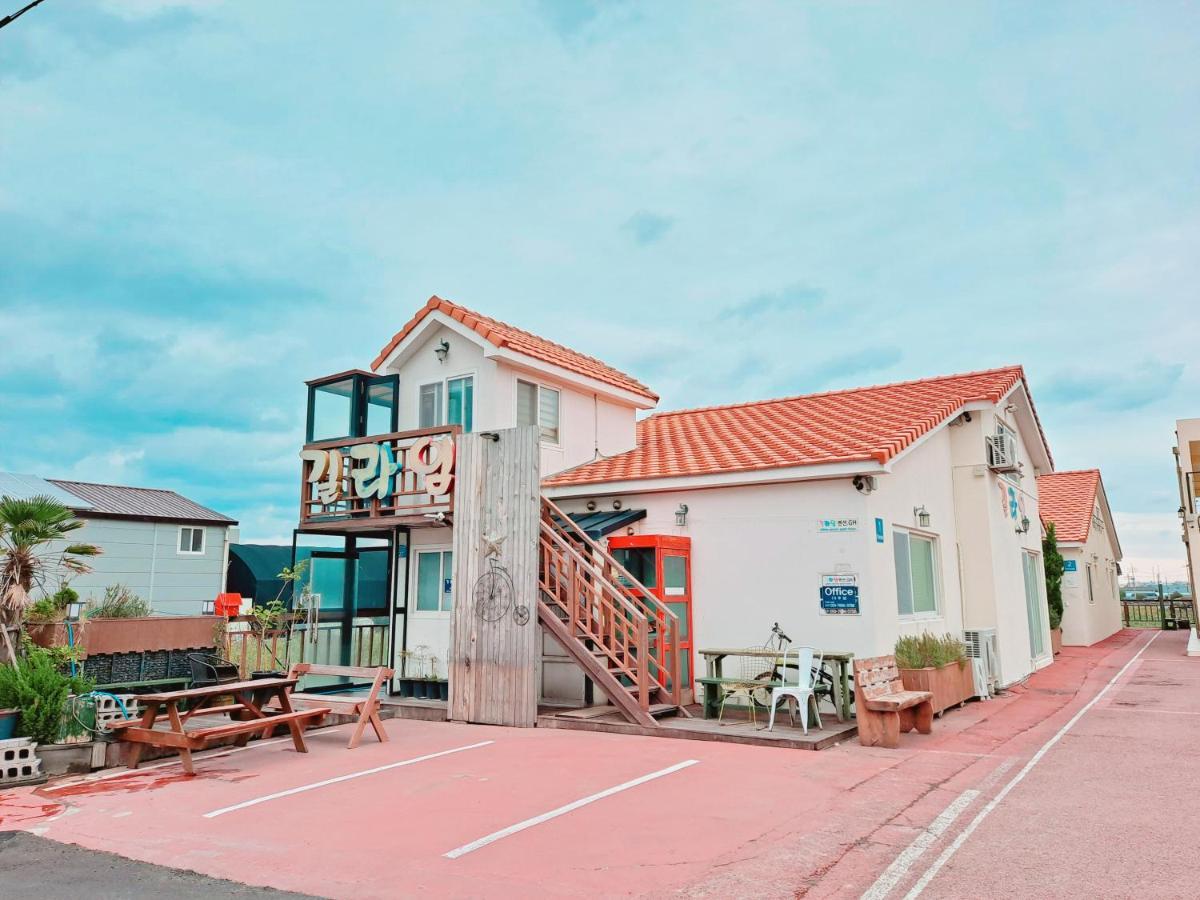 Jeju Gillime Pension Villa Bagian luar foto